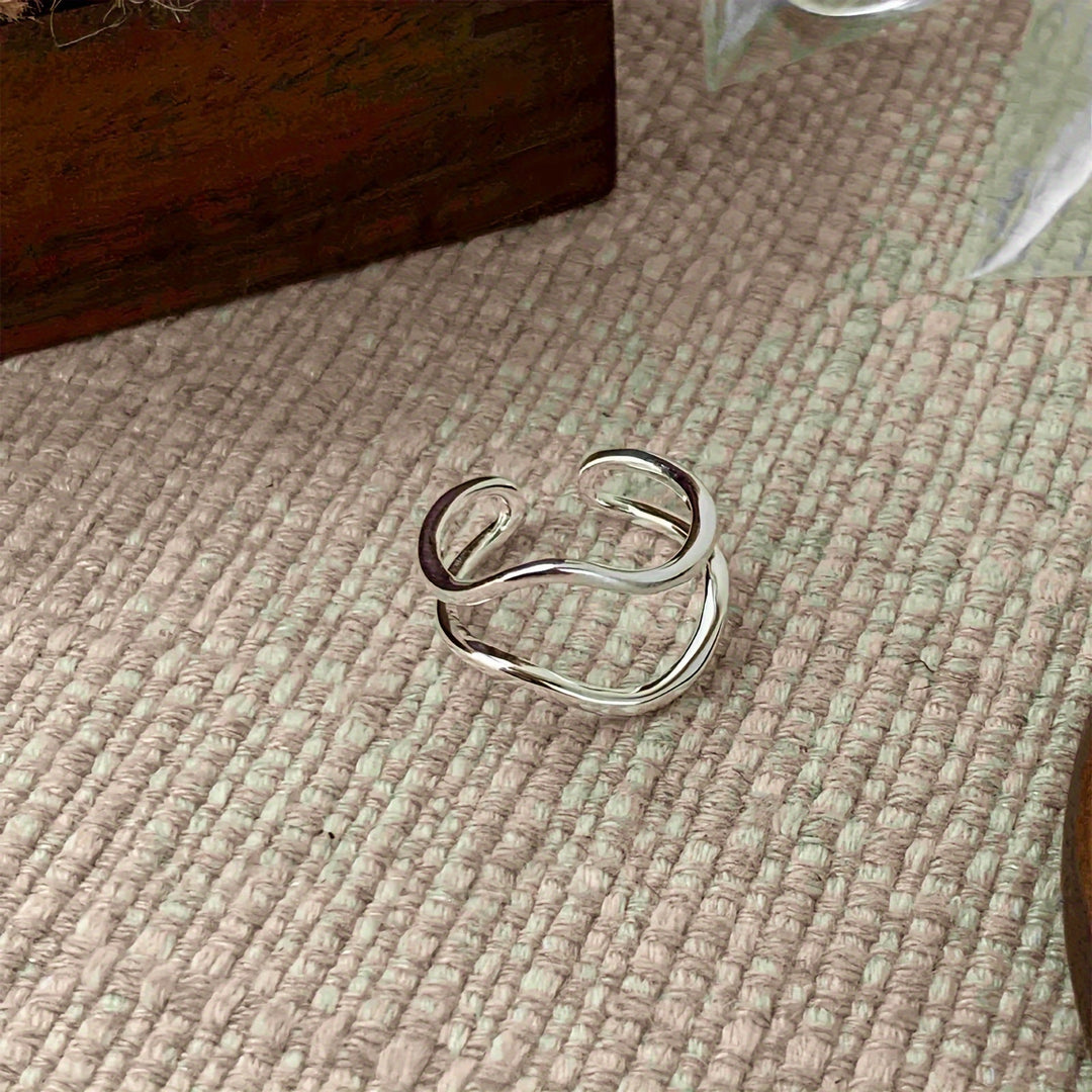 Chic Adjustable Multi-Band Open Ring