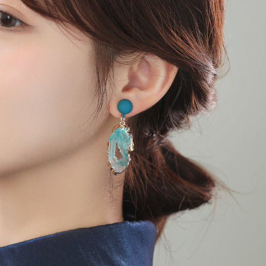 Classic Irregular Resin Earrings