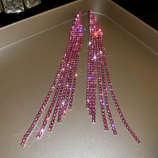 Sparkling Elegant Bling Tassel