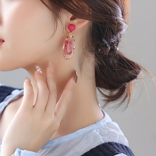 Classic Irregular Resin Earrings