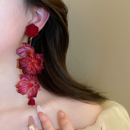 Classic Rose Earrings