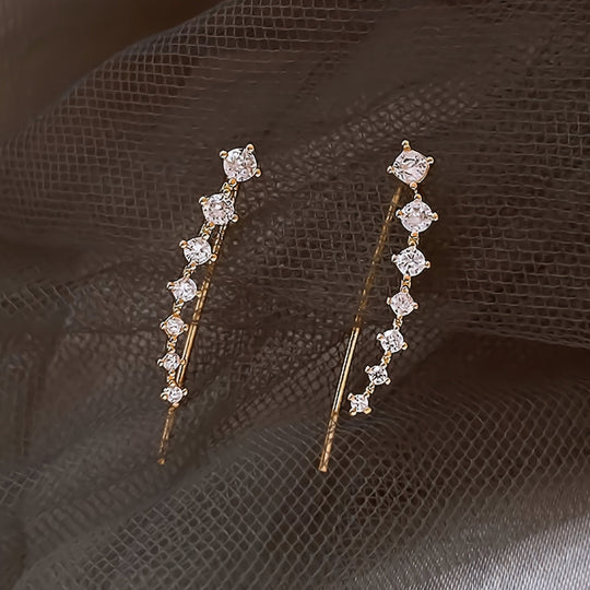 Elegant Classic-Inspired Zinc Earrings