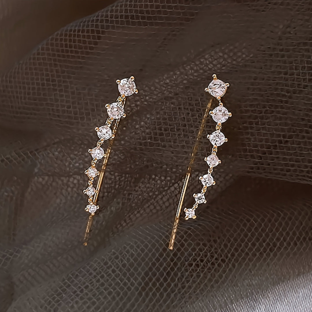 Elegant Classic-Inspired Zinc Earrings