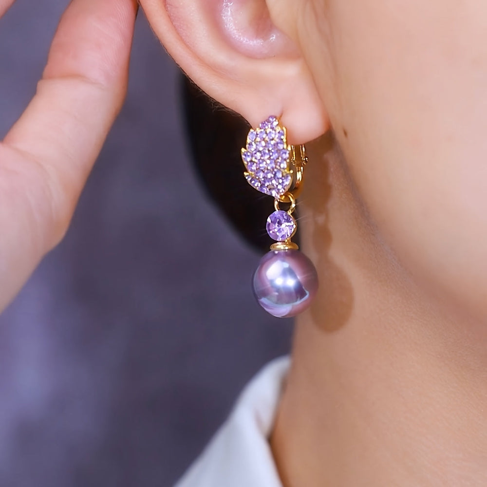 Timeless Fashion Pearl Drop Earrings