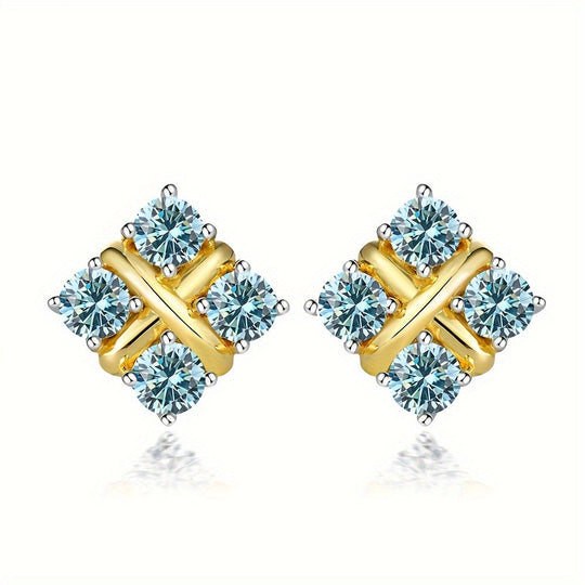 Elegant and Luxurious Moissanite Earrings