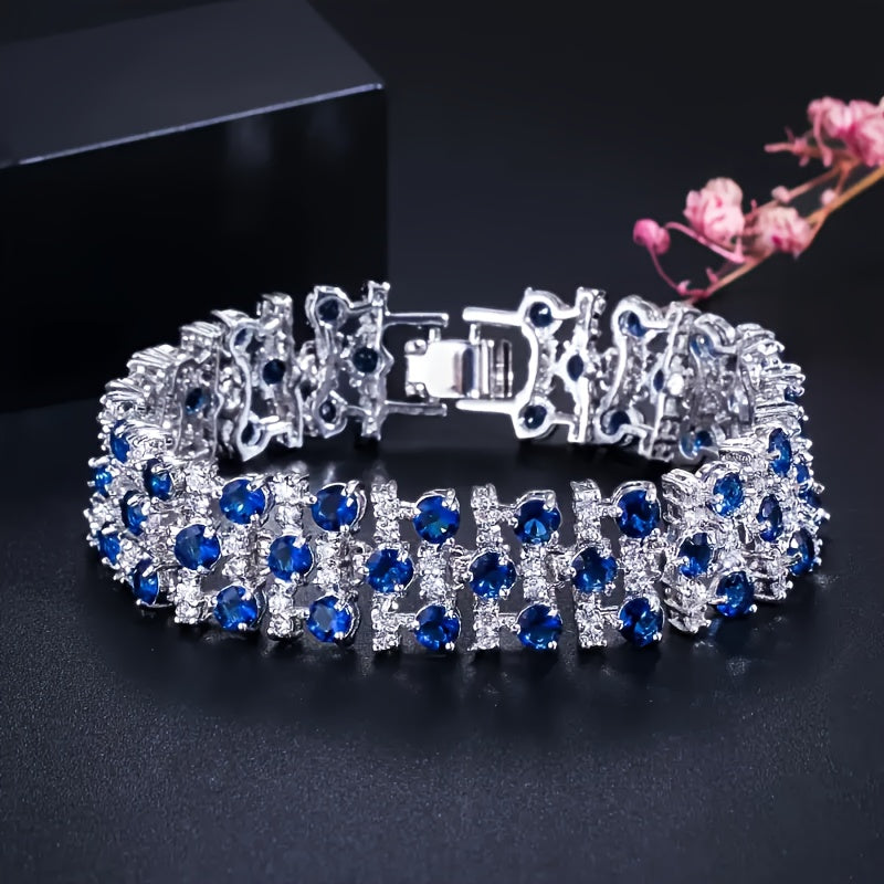 Timeless Bohemian Style Tennis Bracelet