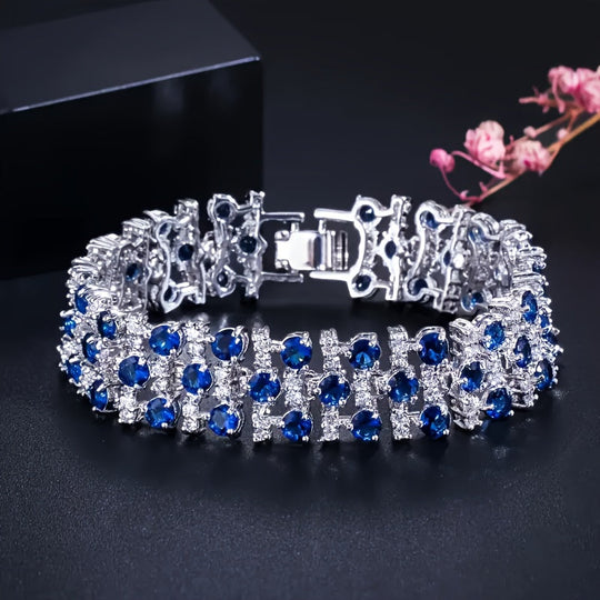 Timeless Bohemian Style Tennis Bracelet