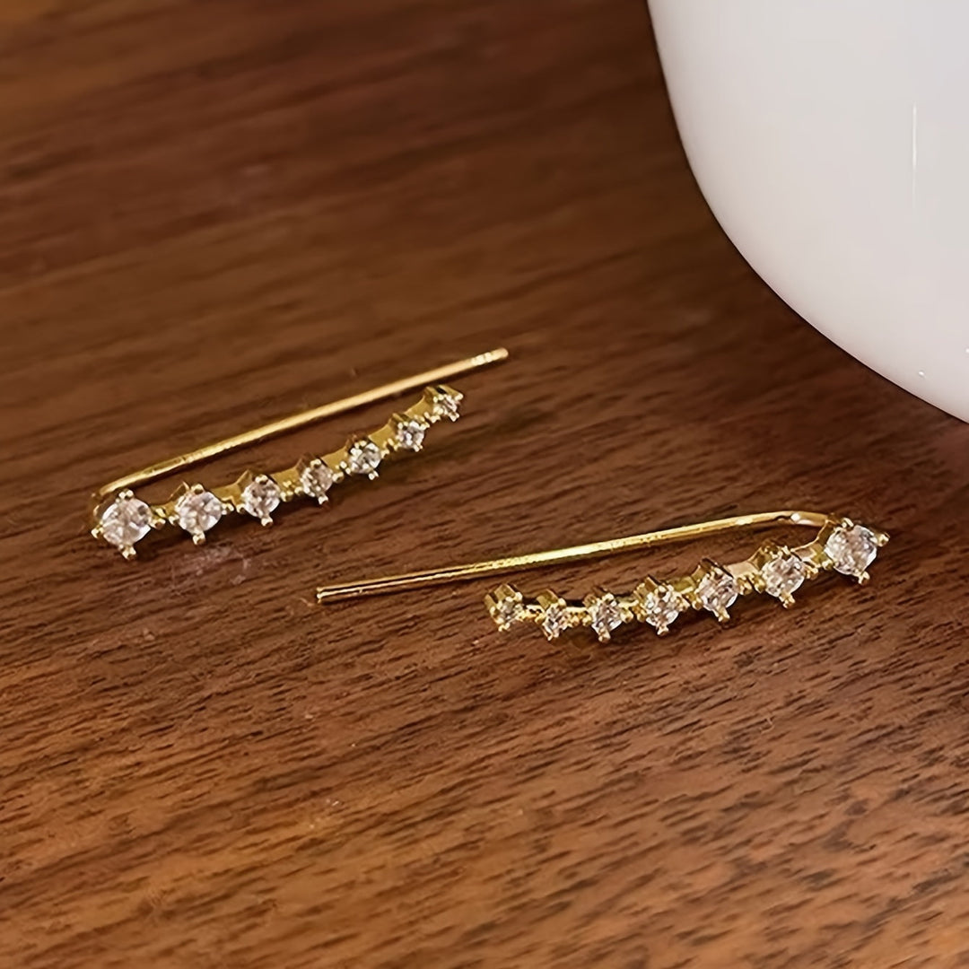 Elegant Classic-Inspired Zinc Earrings