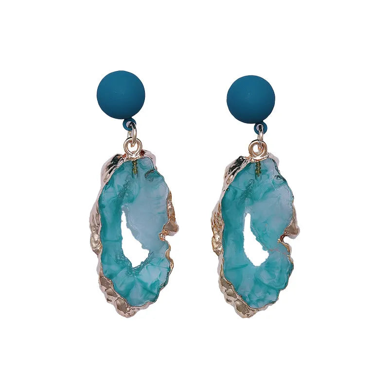 Classic Irregular Resin Earrings