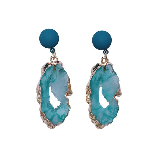 Classic Irregular Resin Earrings