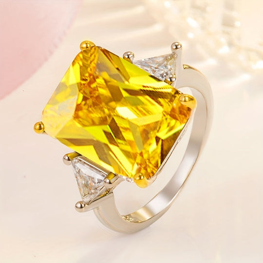Trendy Cubic Zirconia Ring
