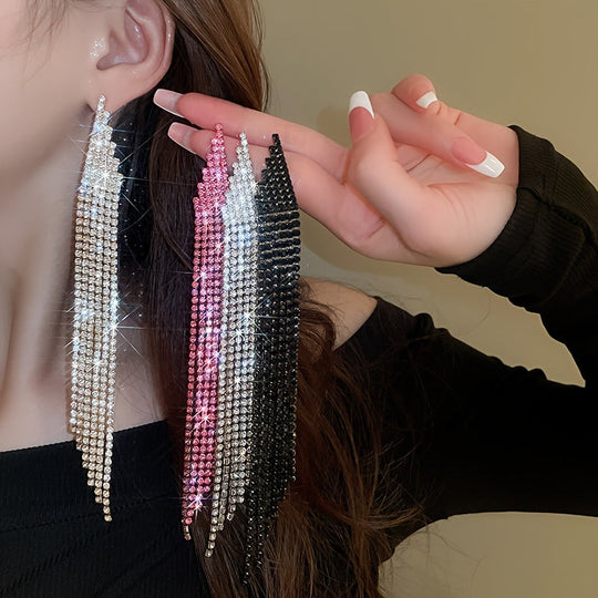 Sparkling Elegant Bling Tassel