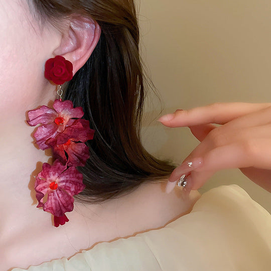 Classic Rose Earrings