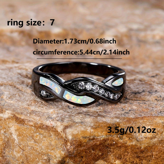 Elegant Golden Plated Copper Ring