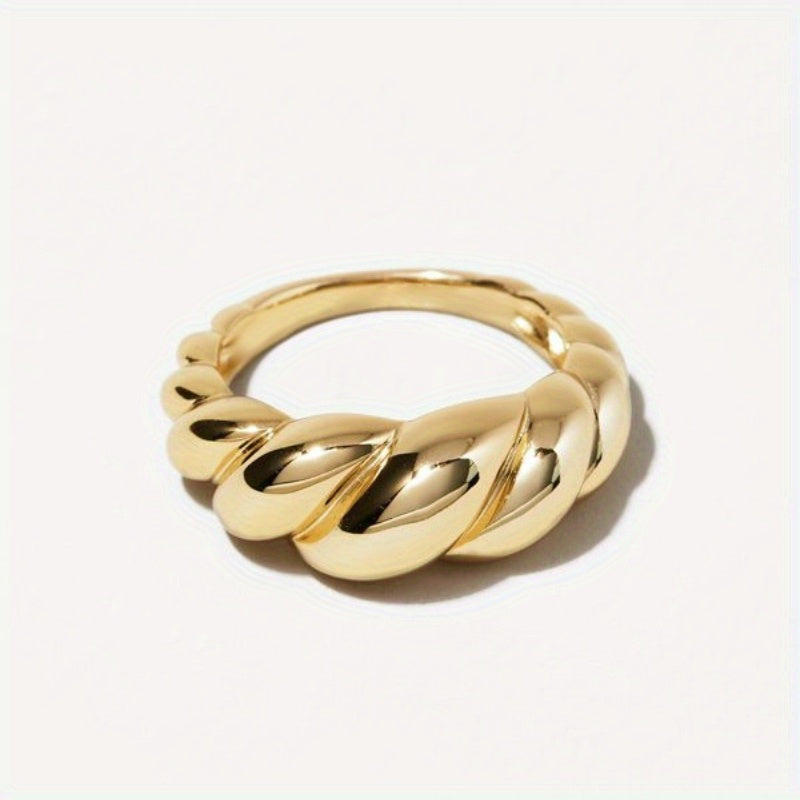 Elegant Fashion Chunky Dome Ring