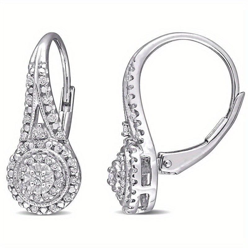 Classic Cubic Zirconia Drop Earrings