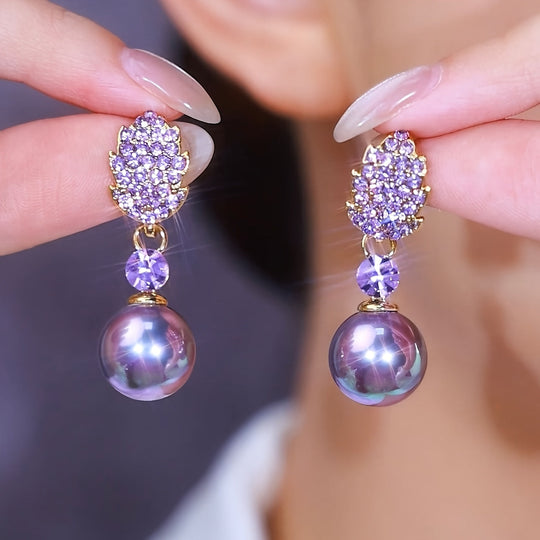 Timeless Fashion Pearl Drop Earrings