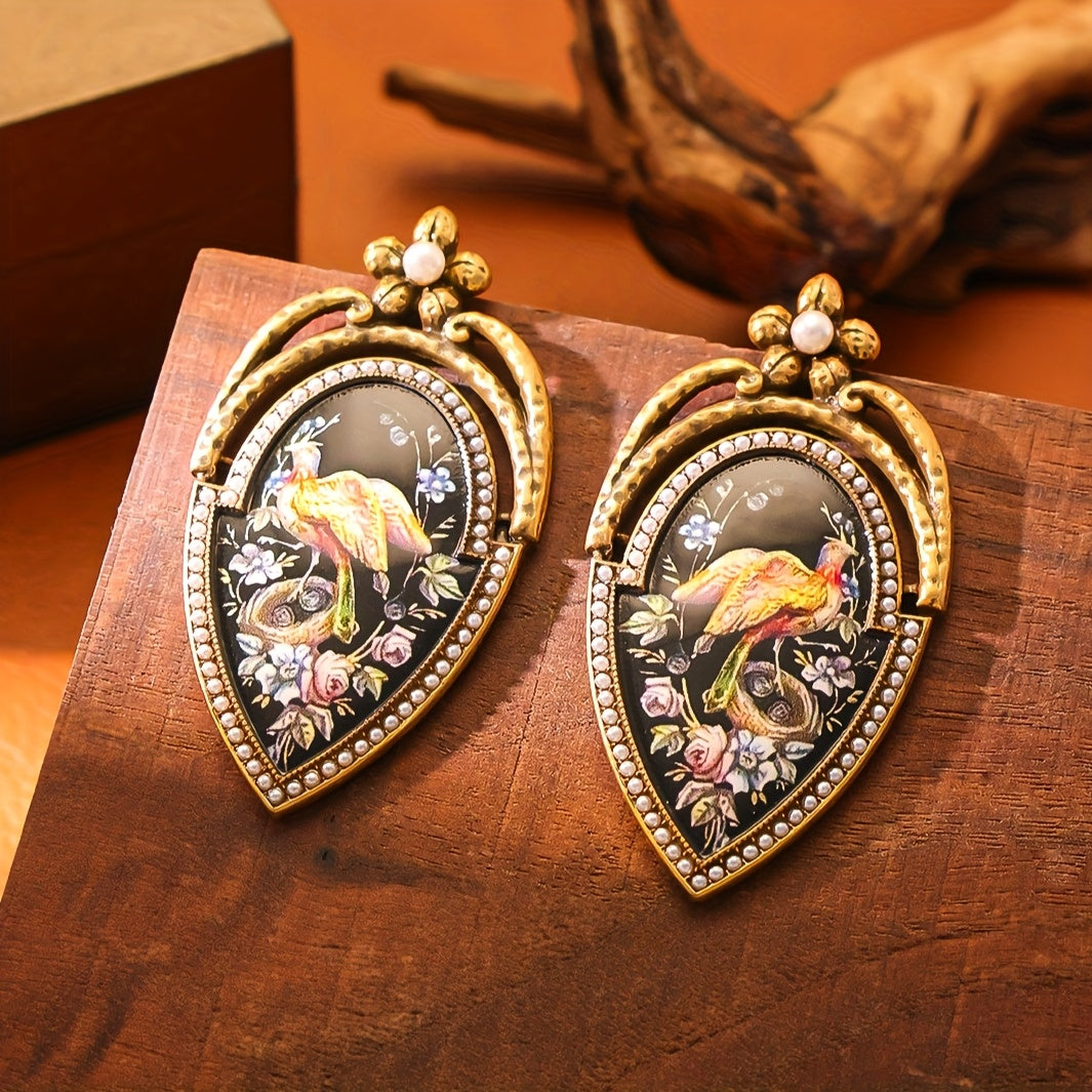 Elegant 18K Gold Plated Earrings