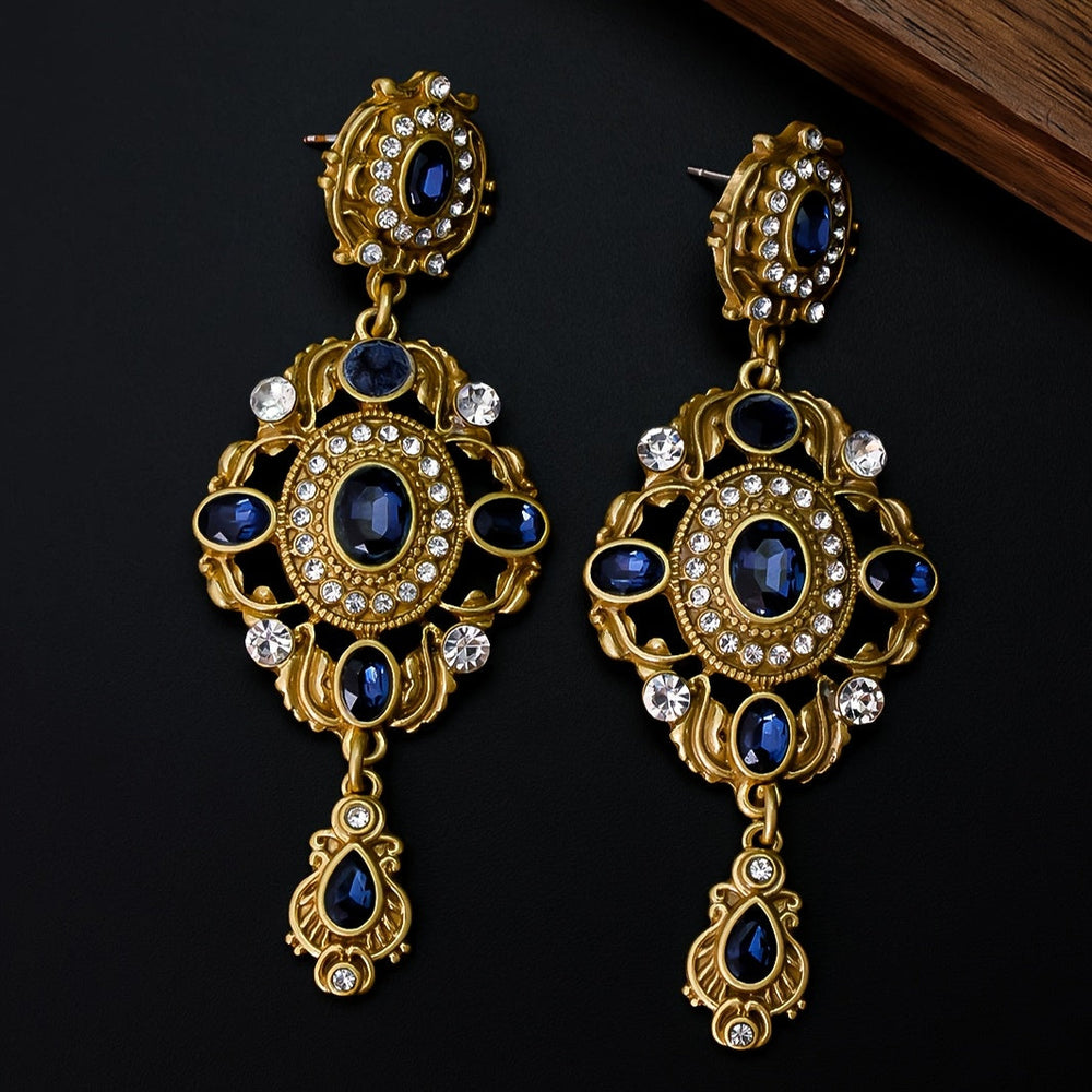 Elegant Sleek Palace Drop Earrings