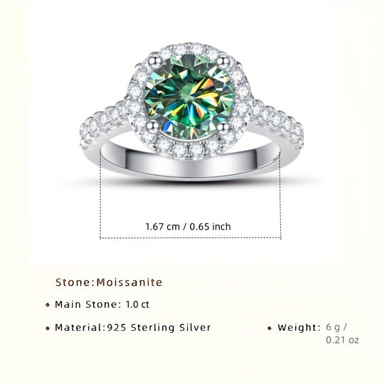 Moissanite Ring