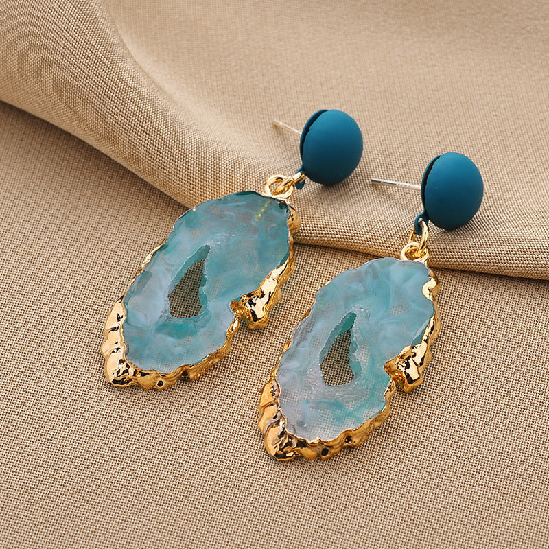 Classic Irregular Resin Earrings
