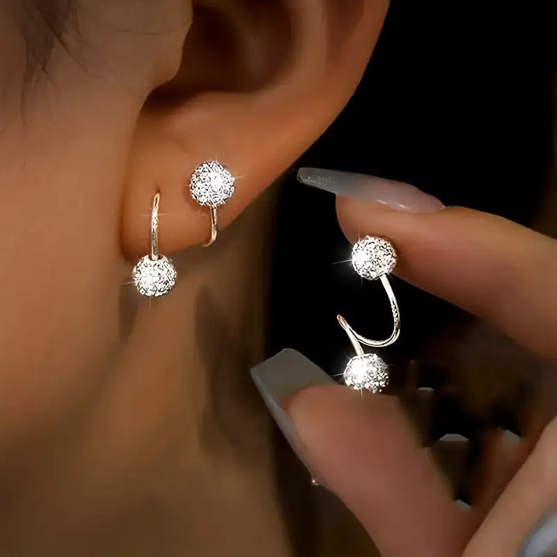Classic Spiral Stud Earrings