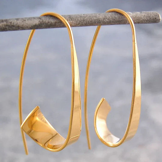 Elegant Spiral Earrings